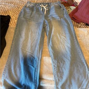 SHEIN Women's Relaxed Blue Jeans